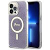 Etui GUESS 4G MagSafe do Apple iPhone 14 Pro Max Purpurowy