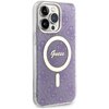 Etui GUESS 4G MagSafe do Apple iPhone 14 Pro Max Purpurowy Kompatybilność Apple iPhone 14 Pro Max