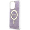 Etui GUESS 4G MagSafe do Apple iPhone 14 Pro Max Purpurowy Typ Etui nakładka