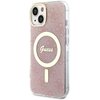 Etui GUESS 4G MagSafe do Apple iPhone 14 Plus Różowy Seria telefonu iPhone