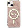 Etui GUESS 4G MagSafe do Apple iPhone 14 Plus Różowy Model telefonu iPhone 14 Plus