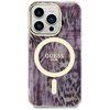 Etui GUESS Leopard MagSafe do Apple iPhone 14 Pro Max Różowy Model telefonu iPhone 14 Pro Max