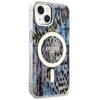 Etui GUESS Leopard MagSafe do Apple iPhone 14 Niebieski Kompatybilność Apple iPhone 14