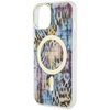 Etui GUESS Leopard MagSafe do Apple iPhone 14 Niebieski Typ Etui nakładka