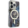 Etui GUESS Leopard MagSafe do Apple iPhone 14 Pro Niebieski Kompatybilność Apple iPhone 14 Pro