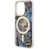 Etui GUESS Leopard MagSafe do Apple iPhone 14 Pro Niebieski Typ Etui nakładka