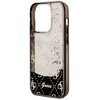 Etui GUESS Liquid Glitter 4G Transculent do Apple iPhone 14 Pro Czarno-przezroczysty Typ Etui nakładka