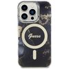 Etui GUESS Golden Marble MagSafe do Apple iPhone 14 Pro Czarny Kod pocztowy 05-850