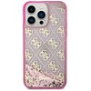 Etui GUESS Liquid Glitter 4G Transculent do Apple iPhone 14 Pro Max Przezroczysto-różowy Model telefonu iPhone 14 Pro Max