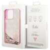 Etui GUESS Liquid Glitter 4G Transculent do Apple iPhone 14 Pro Max Przezroczysto-różowy Marka telefonu Apple
