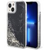 Etui GUESS Liquid Glitter Marble do Apple iPhone 14 Czarny