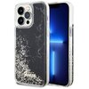 Etui GUESS Liquid Glitter Marble do Apple iPhone 14 Pro Max Czarny