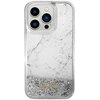 Etui GUESS Liquid Glitter Marble do Apple iPhone 14 Pro Biały Model telefonu iPhone 14 Pro