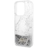 Etui GUESS Liquid Glitter Marble do Apple iPhone 14 Pro Biały Typ Etui nakładka