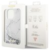 Etui GUESS Liquid Glitter Marble do Apple iPhone 14 Pro Max Biały Marka telefonu Apple