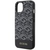 Etui GUESS GCube Stripes MagSafe do Apple iPhone 14 Plus Czarny Typ Etui nakładka