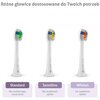 Szczoteczka soniczna TRUELIFE SonicBrush Compact Różowy Tryb pracy White
