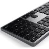 Klawiatura SATECHI Slim X3 Szary Interfejs USB-C
