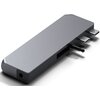 Hub SATECHI ST-UCPHMIS USB Typu C, Pasywny Szary Dodatkowe informacje Aluminiowa konstrukcja