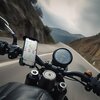 Uchwyt na telefon do roweru CRONG Bikeclip Enduro Czarny Wodoodporny Nie