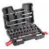 Zestaw kluczy nasadowych TOP TOOLS 38D550 1/2, 1/4 cala (47 elementów)