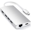 Hub SATECHI ST-TCMA2S USB Typu C, Pasywny Srebrny Typ Pasywny