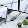 Hub SATECHI ST-UCMXAM USB Typu C, Pasywny Szary Interfejs USB Typu C