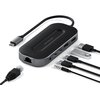 Hub SATECHI ST-U4MGEM USB Typu C, Pasywny Szary Dodatkowe informacje Funkcja Power Delivery