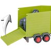 Traktor HAPPY PEOPLE Claas Axion870 + przyczepa HP 34544 Typ Rolniczy