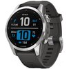 Zegarek sportowy GARMIN Fenix 7S Pro Solar 42mm Srebrno-grafitowy