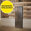 Lodówka HAIER HTW5618DNMG 3D No Frost 185cm Srebrny Bezszronowa (No Frost) Pełny No Frost
