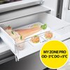 Lodówka HAIER HTW5618DNMG 3D No Frost 185cm Srebrny Położenie zamrażarki Na dole
