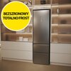Lodówka HAIER HTW5620DNMG No Frost 205cm Inox Kolor / wykończenie frontu Inox