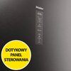 Lodówka HAIER HTW5620CNMP 3D No Frost 205cm Ciemny Inox Kolor / wykończenie boków Ciemny Inox