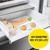 Lodówka HAIER HTW5620CNMP 3D No Frost 205cm Ciemny Inox Roczne zużycie prądu 181 kWh = 208.15 zł