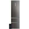 Lodówka HAIER HTW5620CNMP 3D No Frost 205cm Ciemny Inox