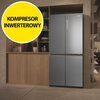 Lodówka HAIER HCR3818ENMM Side by Side No frost 181.5cm Kompresor inwerterowy Tak