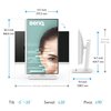 Monitor BENQ GW2790QT 27" 2560x1440px IPS Złącza Wyjście liniowe audio, USB x 3, USB Type-C x 1, HDMI 1.4 x 1, DisplayPort 1.2 x 1