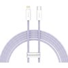 Kabel USB-C - Lightning BASEUS Dynamic 2 2m Fioletowy