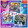 Puzzle TREFL Psi Patrol Moc Mighty Pups 3w1 The Mighty Movie 2023 34869 (106 elementów) Seria Psi Patrol
