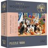 Puzzle TREFL Wood Craft Psia przyjaźń 20149 (1000 elementów)
