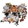 Puzzle TREFL Wood Craft Psia przyjaźń 20149 (1000 elementów) Tematyka Zwierzęta