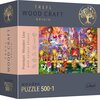 Puzzle TREFL Wood Craft Magiczny świat 20156 (501 elementów)