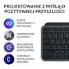 Klawiatura LOGITECH MX Keys S Plus Grafitowy Interfejs Bluetooth