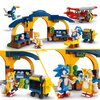 LEGO 76991 Sonic the Hedgehog Tails z warsztatem i samolot Tornado Motyw Tails z warsztatem i samolot Tornado