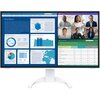 Monitor EIZO FlexScan EV3240X-WT 31.5" 3840x2160px IPS Złącza HDMI x 2, DisplayPort x 1, USB x 3, Wyjście liniowe audio, USB Type-C x 2
