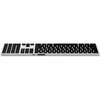 Klawiatura SATECHI Slim X3 Srebrny Interfejs Bluetooth