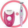 Depilator BRAUN  Silk-epil 3 3-420 + Trymer Bikini Nogi Twarz System masażu Tak