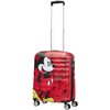 Walizka AMERICAN TOURISTER Disney Mickey Mouse Comics 55 cm Czerwony Rodzaj zamknięcia Zamek błyskawiczny