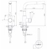 Bateria REGINOX Palm R34583 Stalowy Rodzaj baterii Jednodźwigniowa